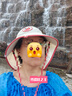 kocotreekk樹兒童防曬帽防紫外線寶寶遮陽帽夏季男童女童太陽帽沙灘大帽檐 曬單實(shí)拍圖