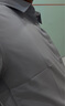 HLA海瀾之家長袖襯衫男春季25【含桑蠶絲】衫及通勤正裝襯衣男 曬單實(shí)拍圖