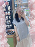 木清清特大碼300斤胖MM設(shè)計(jì)感減齡襯衫長(zhǎng)裙新款顯瘦氣質(zhì)學(xué)院風(fēng)連衣裙夏2 藍(lán)色  XL 120-150斤 曬單實(shí)拍圖