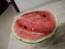 正宗冰糖沙瓤麒麟西瓜 超甜多汁 夏日必備 美都8424麒麟西瓜 5斤-7斤 曬單實(shí)拍圖