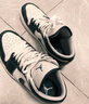 耐克（NIKE）AIR JORDAN 1 AJ1男子運動籃球鞋 FQ7687-300 綠色 41碼  曬單實拍圖