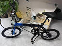 大行（DAHON）K-ONE折疊自行車(chē)20英寸9速超輕鋁合金碟剎運動(dòng)單車(chē)FKA091 藍/深綠 曬單實(shí)拍圖