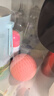 PROIRON普力艾 筋膜球瑜伽足底背部按摩球肌肉放松滾背神器 鳥巢紋款粉色 曬單實拍圖