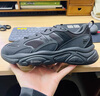 FILA FUSION斐樂潮牌BIANCO III厚底潮鞋女硬糖鞋三代 黑/煙灰珍珠-BS 37.5 曬單實(shí)拍圖