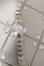 卡西歐（CASIO）手表女指針系列防水時尚簡約小巧鋼帶日歷學(xué)生考試石英表女友禮物 鋼帶LTP-1241D-2A 27mm小巧表盤 曬單實拍圖