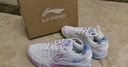 李寧（LI-NING）羽毛球鞋貼地飛行3LITE男女款減震耐磨專(zhuān)業(yè)寬楦比賽訓(xùn)練鞋 曬單實(shí)拍圖