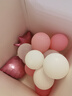 多美憶愛心鋁膜大氣球生日場景布置男孩女孩結(jié)婚紀裝扮念玫瑰紅生日快樂 曬單實拍圖