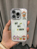 圣圖朗ins五路財神適用蘋果16pro手機殼15promax女款手鏈14plus貝殼紋iPhone13自帶鏡頭膜11高級感12全包 鏡頭膜全包-銀色-順風順水  iPhone 16 pro 曬單實拍圖