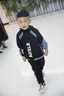 G.DUCKKIDS童裝男童套裝春秋季兒童秋裝套裝中大童小男孩衣服學(xué)生運(yùn)動(dòng)兩件套 字母款杏色qmmsmgi 150 建議12-13歲【135-145cm】 曬單實(shí)拍圖