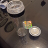 JCZS德國品牌高硼硅玻璃杯一鍵開蓋茶水分離食品級材質(zhì)耐高溫摔不爛大 高端銀500ML【高硼硅防爆一鍵開 曬單實拍圖