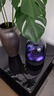 哈曼卡頓（Harman/Kardon）琉璃4代音響Aura Studio 4 音樂琉璃3代升級款360度環(huán)繞立體聲菱形氛圍燈效電腦藍牙音箱禮物 琉璃4代黑色【贈底座+防塵蓋】 曬單實拍圖