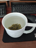 景德鎮(zhèn)（jdz）官方陶瓷杯影青茶杯手工浮雕長城辦公茶杯帶蓋水杯家用生日禮品 影青浮雕山水茶杯 曬單實(shí)拍圖