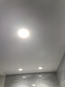 公牛（BULL）LED筒燈天花燈嵌入式孔燈 6W3.5寸暖白光3000K/開(kāi)孔85-95mm 曬單實(shí)拍圖