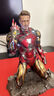 HOT TOYS復聯(lián)4鋼鐵俠MARK85戰損版1:6合金人偶兵人 MMS543D33 鋼鐵俠MK85戰損版 曬單實(shí)拍圖