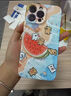 富樸萌咔夏日蘋(píng)果16promax手機殼iPhone15線(xiàn)條小狗14pro菲林12卡通11 夏日線(xiàn)條狗703 iPhone16ProMax 曬單實(shí)拍圖