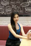 爾山集泰式辣妹吊帶背心女新款性感露背帶胸墊無(wú)袖內(nèi)搭可外穿掛脖上衣 藍(lán)色均碼【80-120斤】 曬單實(shí)拍圖