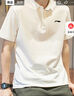 李寧翻領(lǐng)polo衫男士短袖衣服春夏新款夏季純棉休閑透氣半袖t恤男T 曬單實拍圖