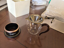 金福象茶漏網(wǎng)大馬士革鋼茶濾器創(chuàng)意功夫茶具配件茶隔茶葉過(guò)濾網(wǎng)高檔 【紫光檀+黃銅】+公道杯 曬單實(shí)拍圖