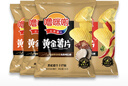 嚕咪啦黃金薯片系列土豆片45克/袋鮮切薯片休閑零食（12袋裝） 45g/袋 地道麻辣味 曬單實(shí)拍圖