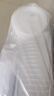 特美居奶茶杯一次性飲料杯500ml*20套 塑料咖啡杯帶蓋果汁杯子帶吸管 曬單實(shí)拍圖