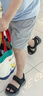 斯凱奇（Skechers）七夕禮物涼鞋男士夏季平底運(yùn)動(dòng)涼拖鞋男鞋透氣沙灘鞋溯溪鞋232899 曬單實(shí)拍圖