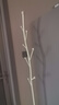 木樽奶油風網(wǎng)紅衣帽架臥室掛衣架落地家用室內(nèi)簡約立式掛包收納衣服架 奶油白樹杈主桿+雪山白巖板底座 曬單實拍圖