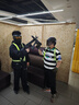 李寧衛(wèi)褲直筒運動褲男女同款寬松休閑春季長褲AKLU867 曬單實拍圖