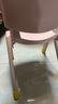好爾塑料凳子加厚板凳可疊摞靠背椅寶寶餐椅塑料椅子家用小凳子粉30cm 曬單實拍圖