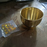 招財(cái)百福銅缸純黃銅聚寶盆擺件米缸客廳冰箱上家居聚財(cái)小銅盆 8cm進(jìn)寶缸 送五帝錢+元寶 曬單實(shí)拍圖
