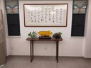 斯樸洛特中式簡(jiǎn)約實(shí)木玄關(guān)禪意供桌靠墻窄桌入戶條案翹頭案幾酒店端景臺(tái) 實(shí)木進(jìn)口松木(:黑色) 160-35-88 曬單實(shí)拍圖