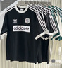 阿迪達(dá)斯 （adidas）三葉草系列 男 RINGER TEE 短袖 KC2603 黑色  L  曬單實(shí)拍圖
