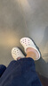 crocs卡駱馳洞洞鞋貝雅卡駱班輕便耐磨一腳蹬休閑鞋|205089 白/深藍(lán)-126 36 /37(220mm) 曬單實(shí)拍圖