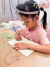 迪士尼女童連衣裙夏女孩2025新款愛莎公主裙裙子網(wǎng)紗裙LX82124 粉120 曬單實拍圖
