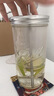 鳴譽(yù)高顏值玻璃吸管杯玻璃杯大容量奶茶杯梅森杯美式自制冷飲杯水杯 單配裸瓶【不帶蓋子和吸管】 500ml竹節杯 曬單實(shí)拍圖