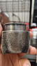 斑錫·龍一修作品不二茶倉復(fù)古便攜錫罐純錫茶葉罐純手工錫器密封罐儲(chǔ)茶 不二茶倉-小號(hào) 曬單實(shí)拍圖