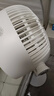 艾美特（AIRMATE）【小暴風】空氣循環(huán)扇大風量搖頭電風扇家用臺式落地扇升級加高換氣輕音柔風小風扇 FA18-X115 曬單實拍圖