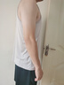 金三塔背心男100%桑蠶絲男士圓領(lǐng)背心1YZM4A501 灰色 XL 曬單實(shí)拍圖
