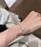 專柜版卡地家戒指 LOVE戒指 玫瑰金戒指 男士戒指 白金情侶對(duì)戒 白金色 6號(hào)—窄版（3.6mm） 曬單實(shí)拍圖