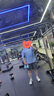 馬登工裝美式復(fù)古冰氧酷涼感T恤男夏季寬松透氣纖維絲薄款短袖上衣 淺藍(lán)色 /蒂芙尼藍(lán)/寬松 XL 曬單實(shí)拍圖