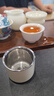 學(xué)古 |一原傳家壺·迷你 中式復(fù)古燜茶壺暖壺家用保溫瓶595ml 米色595ml 曬單實(shí)拍圖