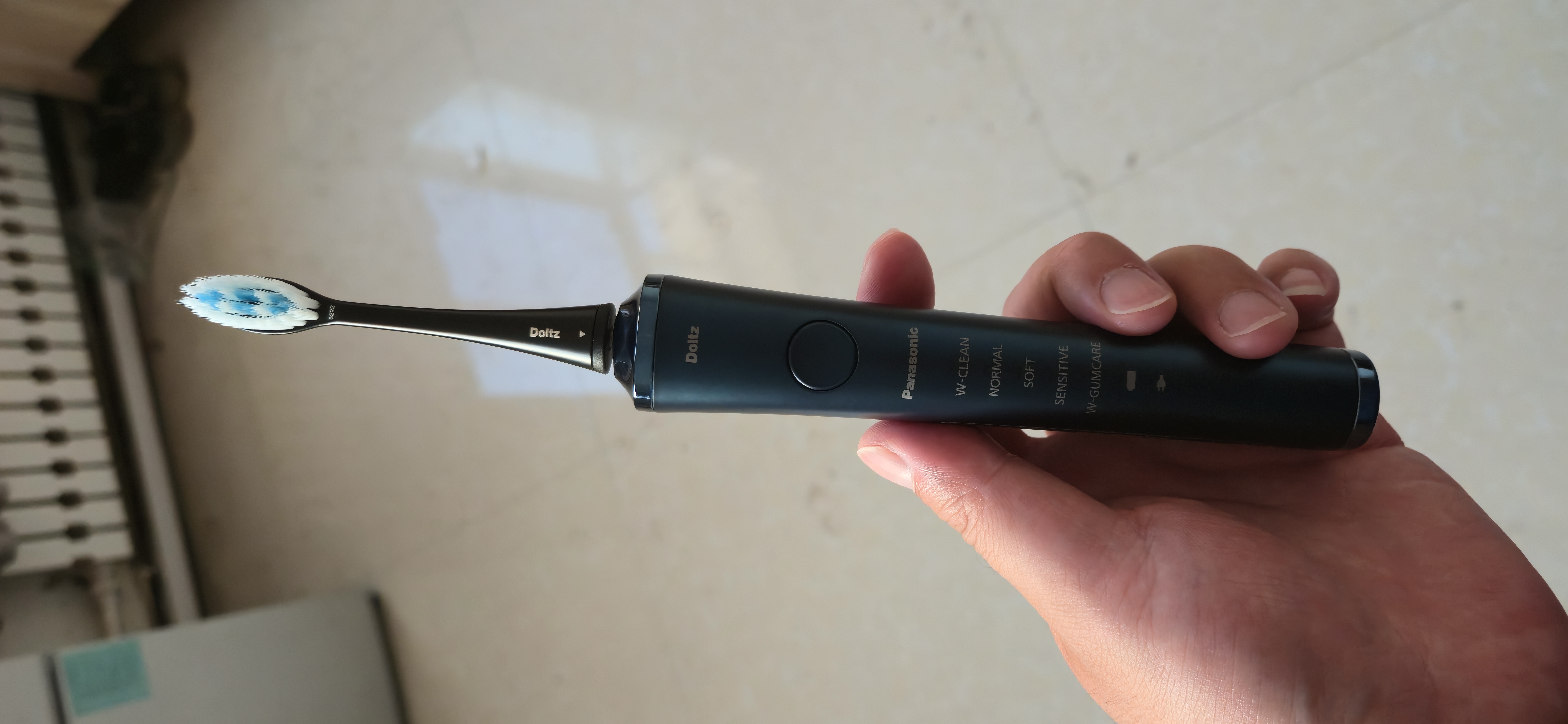 松下（Panasonic）電動(dòng)牙刷進(jìn)口雙馬達(dá)橫縱振懸浮充電護(hù)齦凈縫成人情侶生日七夕情人節(jié)禮物送男女友PDP67藍(lán)國(guó)家補(bǔ)貼 曬單實(shí)拍圖