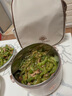多層大容量飯盒食品級(jí)打工人飯盒上班族帶蓋便當(dāng)盒學(xué)生保溫泡面鍋 【3層+保溫包】+不銹鋼折疊勺 曬單實(shí)拍圖