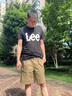 吉普（JEEP）【工裝純棉】高端休閑五分褲男士2025夏季薄款短褲男潮牌中褲子男 曬單實(shí)拍圖