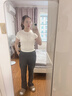 浪莎直筒西裝褲女2025春秋季通勤高腰垂感西褲窄版闊腿休閑女褲子夏季 曬單實(shí)拍圖