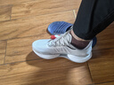 李寧（LI-NING）超輕22跑步鞋男鞋 2025春季新款輕質(zhì)穩(wěn)定中考體測(cè)運(yùn)動(dòng)鞋ARBV001 標(biāo)準(zhǔn)白/水族綠-22 41.5 (260mm) 曬單實(shí)拍圖