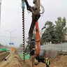 環(huán)駿挖機改螺旋鉆機電線鉆桿地基打樁機多功能旋挖機潛孔鉆機 地表勘探螺旋鉆機定制金 曬單實拍圖