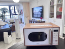 美的（Midea）小滋味微波爐烤箱一體機18L小型家用微波爐光波加熱一級能效平板變頻復古美拉德風(fēng)C1G2 復古美拉德風(fēng)18升 曬單實(shí)拍圖