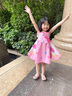 G.DUCKKIDS小黃鴨小馬寶莉公主裙女童連衣裙夏季獨角獸翅膀飛袖兒童吊帶裙子 粉色碧琪 120 建議5~6歲【110-120cm】cm 曬單實拍圖