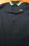 狄帝鯊（DIDISHA）POLO男士短袖T恤翻領帶領高端刺繡冰絲透氣修身休閑上衣男潮夏季 R20-黑色 3XL 【140-155斤】 曬單實拍圖