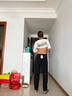 李寧（LI-NING） 李寧運(yùn)動(dòng)褲男褲夏季男韋德之道籃球褲運(yùn)動(dòng)休閑長(zhǎng)褲平口收口衛(wèi)褲 標(biāo)準(zhǔn)黑（速干平口） M 曬單實(shí)拍圖